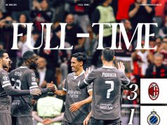 «Милан» — «Брюгге» 3-1 (Лига чемпионов, 3 тур)